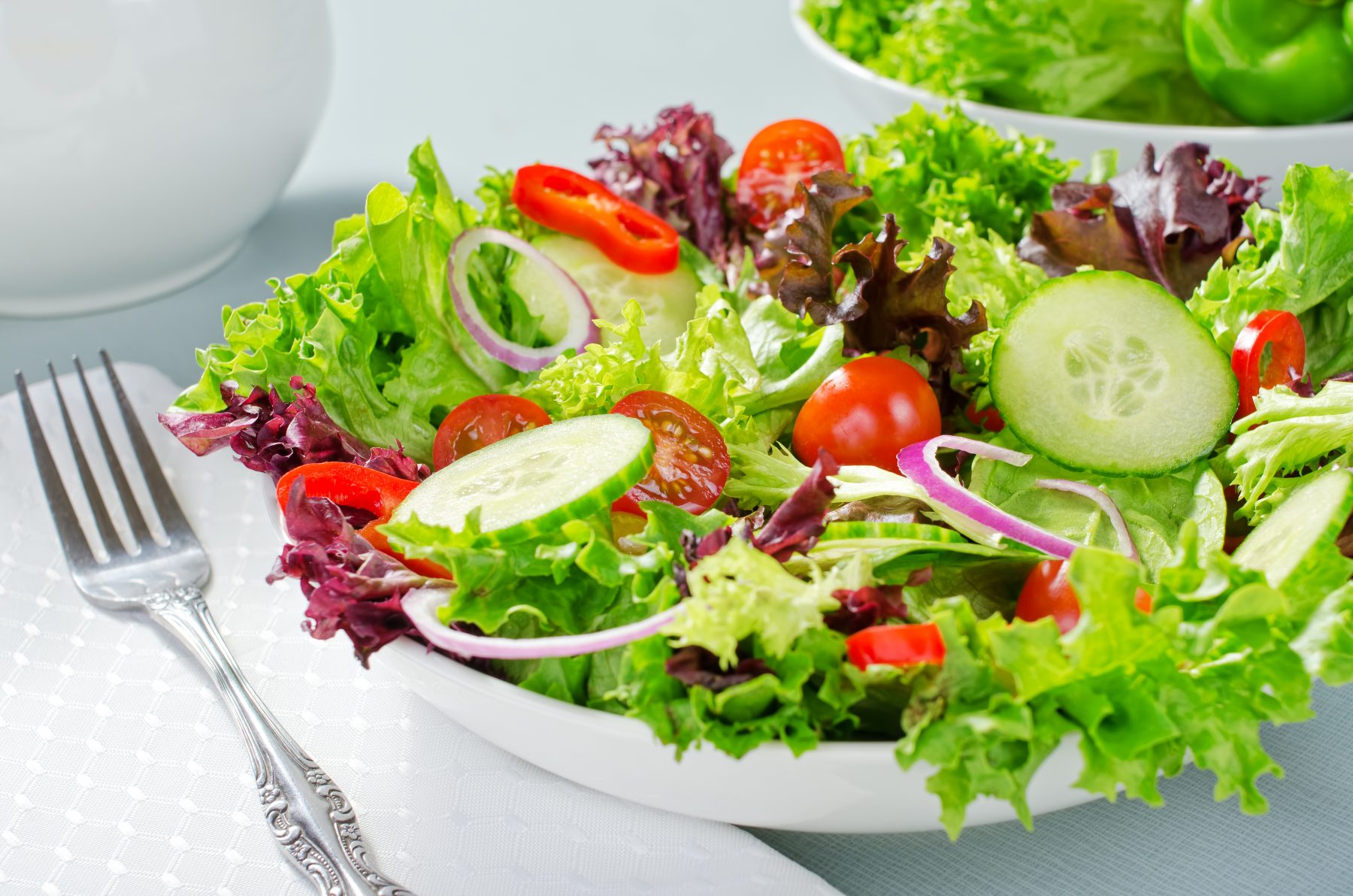 Summer mixed cucumber salad