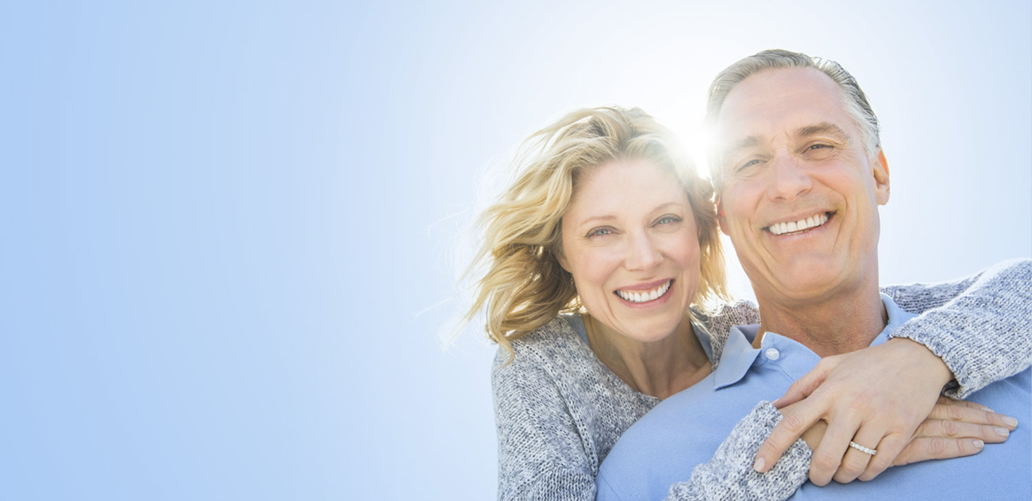 Healthy older couple representing bioidentical hormone therapy for anti-aging
