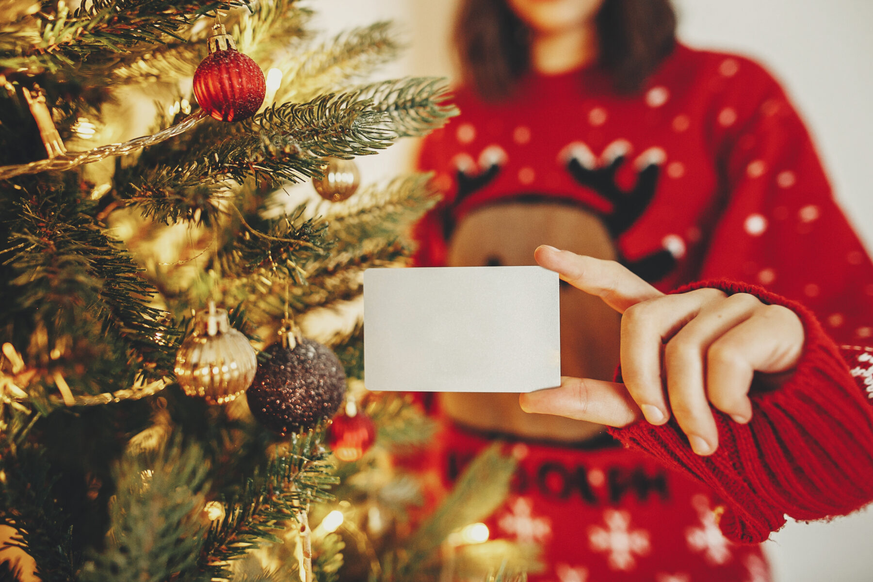 Christmas gift card promotion at Progressive Medical Center